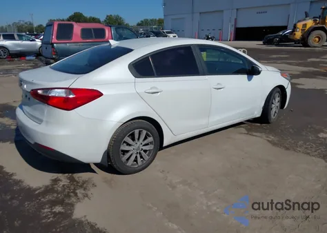 2014 Kia Forte Lx from USA, damaged, VIN KNAFX4A67E5063653